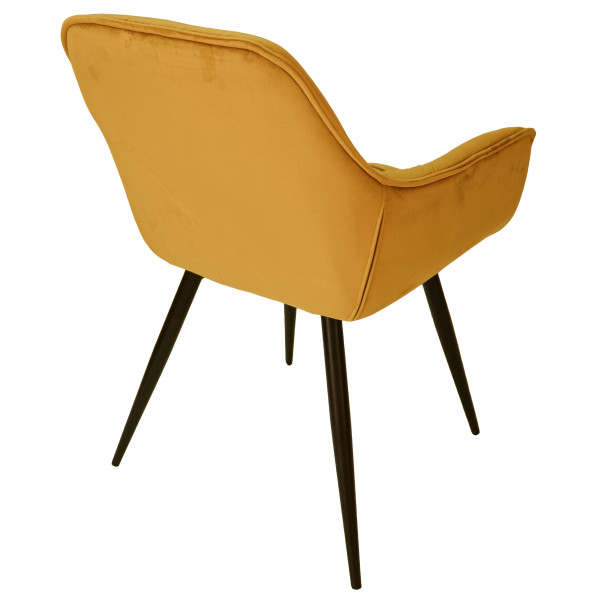 Стілець Intarsio Magic Карі Велюр-5