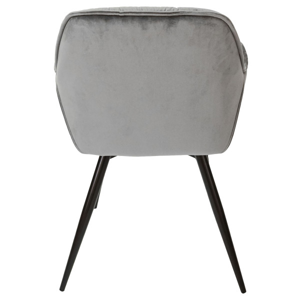 Стул Intarsio Magic Серый Велюр-6