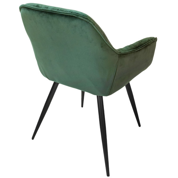 Стул Intarsio Magic Зеленый Велюр-5