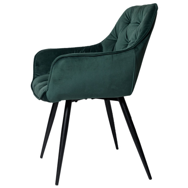 Стул Intarsio Magic Зеленый Велюр-7