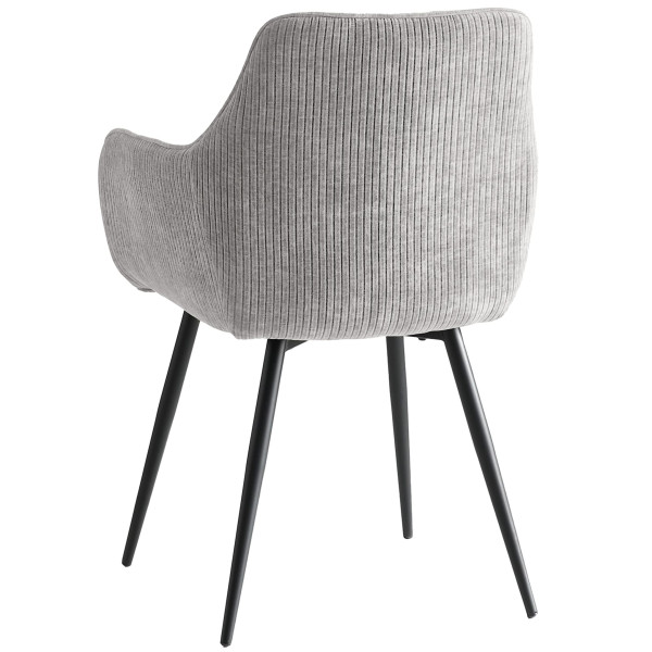 Стілець Intarsio Oliver Сірий Вельвет-6