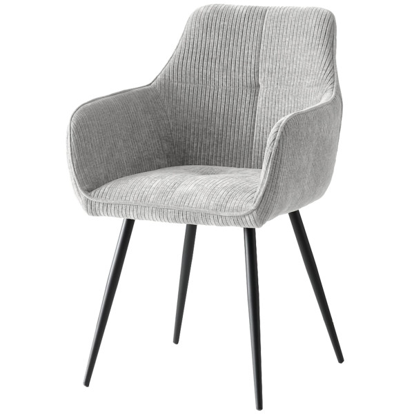 Стілець Intarsio Oliver Сірий Вельвет-0