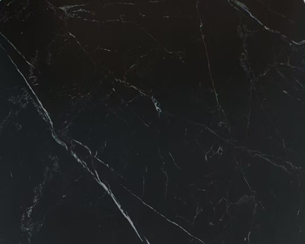 Керамический раскладной обеденный стол Intarsio AVENTO CERAMIC Черный/черный 80х80 (130) см-7