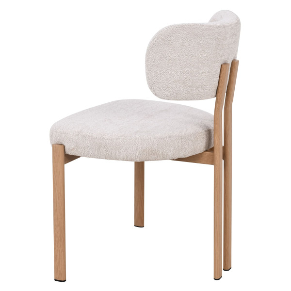 Стул Intarsio TANO Бежевый/дуб-9