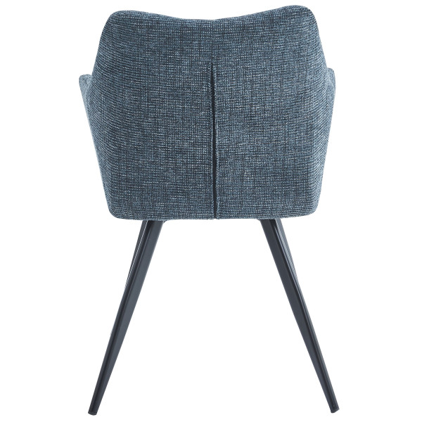 Стул Intarsio Stefan Темно-серый Ткань-8