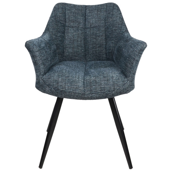 Стул Intarsio Stefan Темно-серый Ткань-3