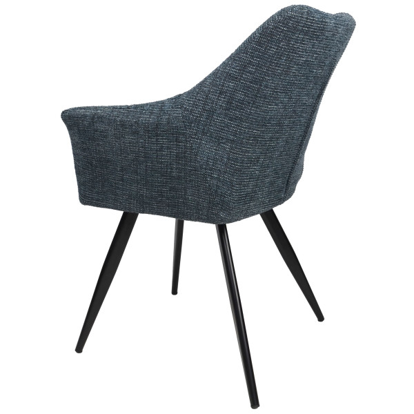 Стул Intarsio Stefan Темно-серый Ткань-6