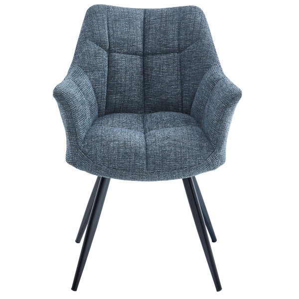 Стул Intarsio Stefan Темно-серый Ткань-2