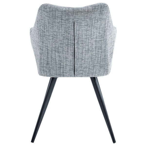 Стул Intarsio Stefan Светло-серый Ткань-8