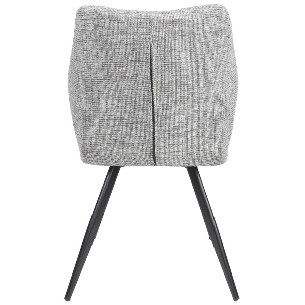 Стул Intarsio Stefan Светло-серый Ткань-9