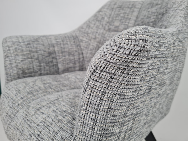 Стул Intarsio Stefan Светло-серый Ткань-10