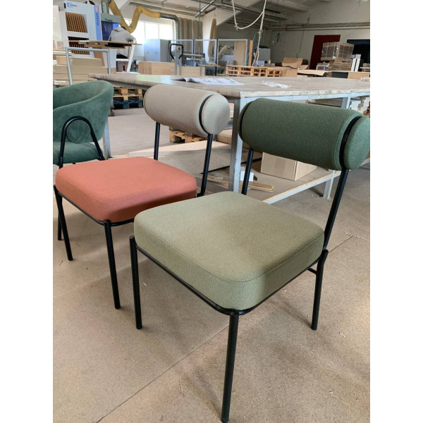 Стілець Intarsio Totoro Зелений Тканина-4