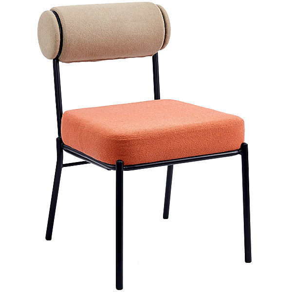 Стул Intarsio Totoro Терракотовый Ткань-0