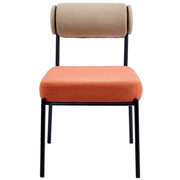 Стул Intarsio Totoro Терракотовый Ткань-1