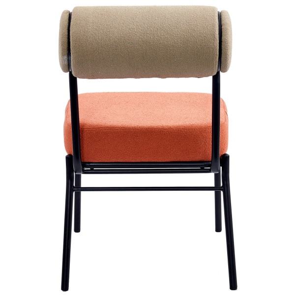 Стул Intarsio Totoro Терракотовый Ткань-3