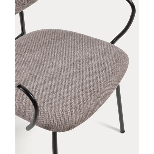 Стілець La Forma AUXTINA CC3002KY10 Світло-коричневий тканина Шеніл-3