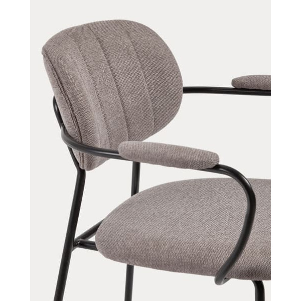 Стілець La Forma AUXTINA CC3002KY10 Світло-коричневий тканина Шеніл-4