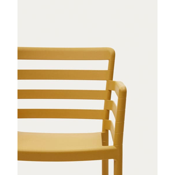 Садовый стул La Forma NARIET CC6106S31 Горчичный-4