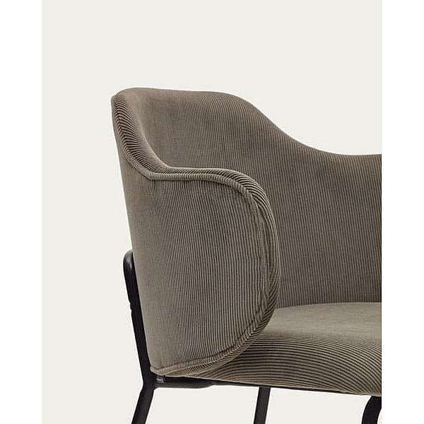 Стул La Forma SUANNA ​​C0100009PN15 Серый вельвет-3