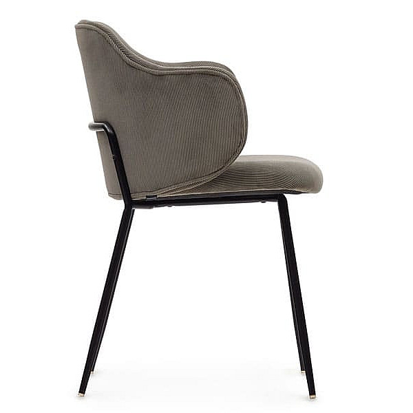 Стул La Forma SUANNA ​​C0100009PN15 Серый вельвет-1