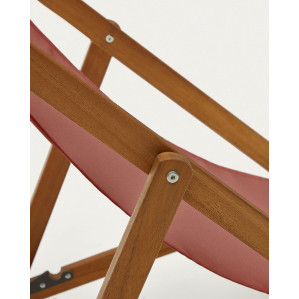 Крісло-шезлонг La Forma ADREDNA CC2157J86 Теракота-6