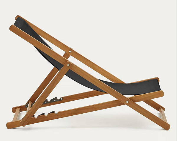 Крісло-шезлонг La Forma ADREDNA CC2157J01 Чорний-4