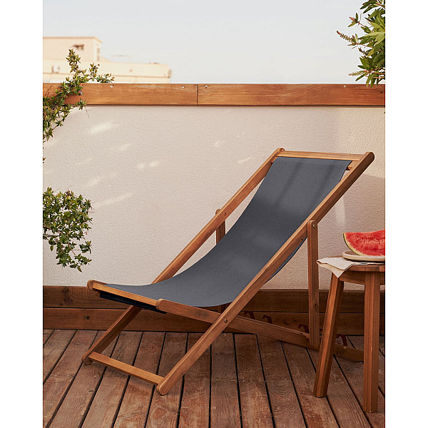 Крісло-шезлонг La Forma ADREDNA CC2157J01 Чорний-1