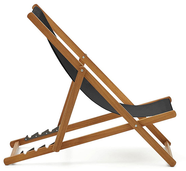 Крісло-шезлонг La Forma ADREDNA CC2157J01 Чорний-5