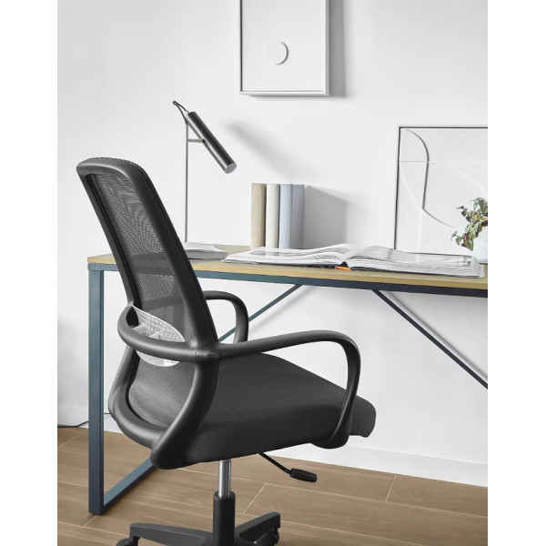 Офисное кресло для персонала La Forma MELVA CC5188J01 Черный-2