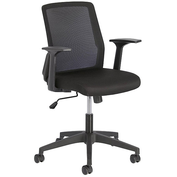 Офісне крісло для персоналу La Forma NASIA CC5190J01 Чорний-0