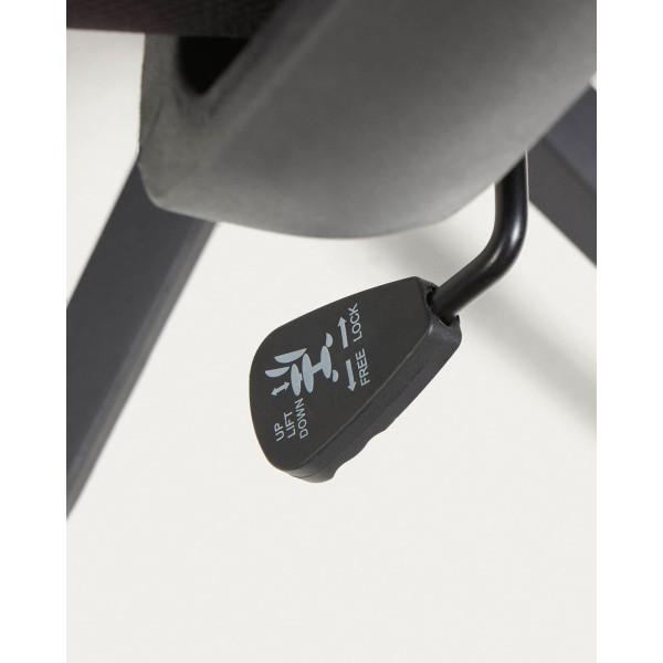 Офісне крісло для персоналу La Forma NASIA CC5190J01 Чорний-6