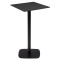 Барний стіл La Forma DINA T09013HP01 Чорний 60х60 см-0-thumb