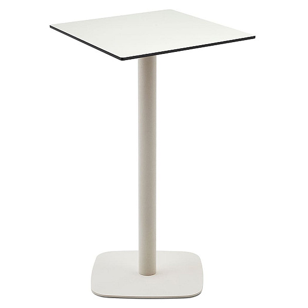 Барний стіл La Forma DINA T09017HP05 Білий 60х60 см-0