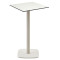 Барний стіл La Forma DINA T09017HP05 Білий 60х60 см-0-thumb