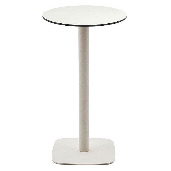 Барный стол La Forma DINA T09036HP05 Белый Ø 60 см-0