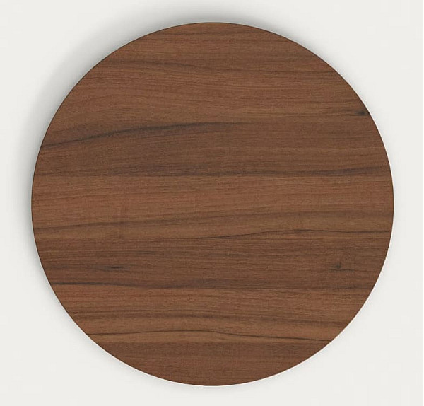 Барний стіл La Forma DINA T09032WM41 Горіх Ø 60 см-1