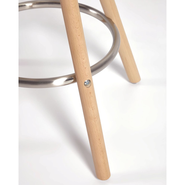 Напівбарний стілець La Forma STAG Білий-9