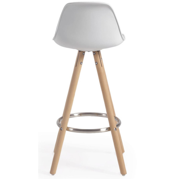 Напівбарний стілець La Forma STAG Білий-6