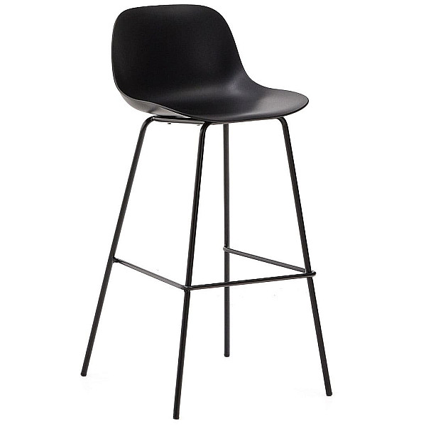 Барный стул La Forma Altea J1100038SS01 Черный-0