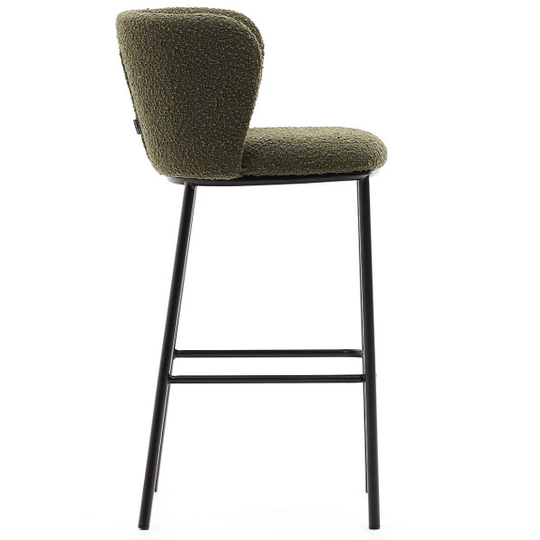 Барный стул La Forma CISELIA C0600065JJ06 Зеленый букле-2