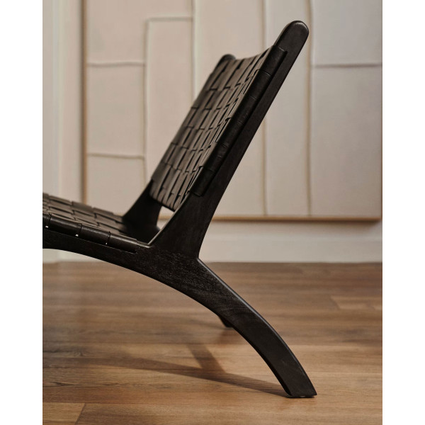 Стілець-крісло La Forma Calixta CC1947P01 Чорний-7