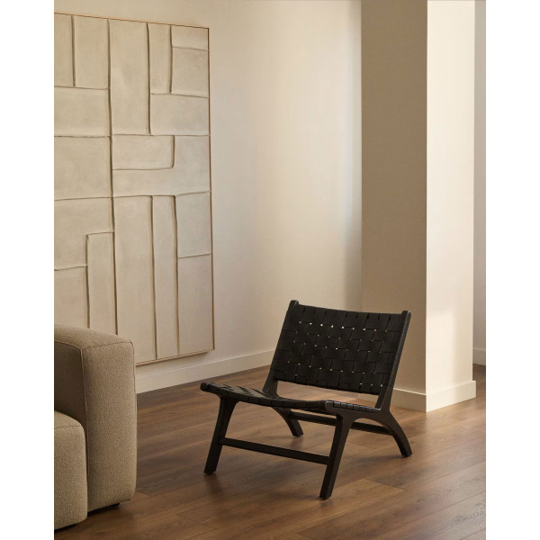 Стілець-крісло La Forma Calixta CC1947P01 Чорний-1