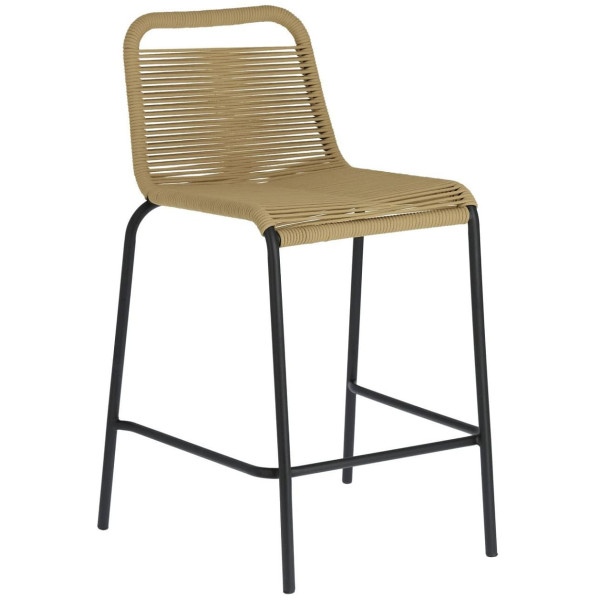 Напівбарний стілець La Forma GLENVILLE Бежевий-0