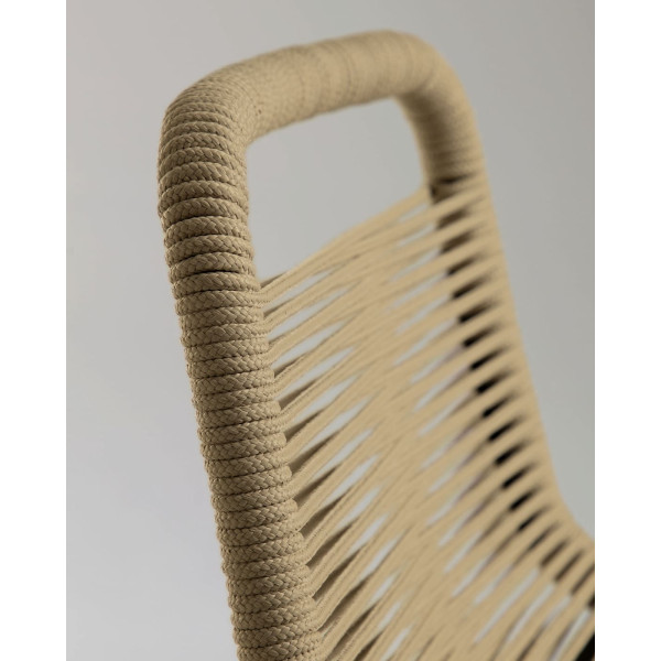 Напівбарний стілець La Forma GLENVILLE Бежевий-4