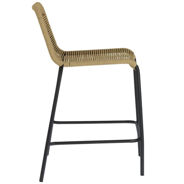 Напівбарний стілець La Forma GLENVILLE Бежевий-2