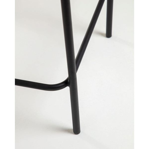 Напівбарний стілець La Forma GLENVILLE Чорний-6