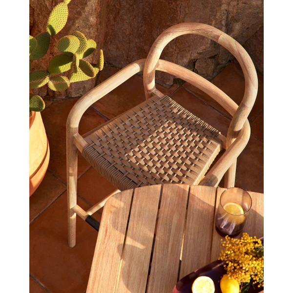 Барный стул La Forma SHERYL Бежевый-4