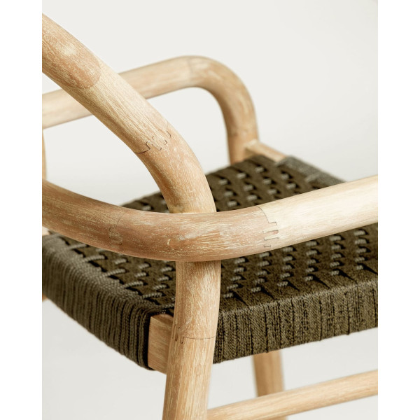 Барний стілець La Forma SHERYL Зелений-7