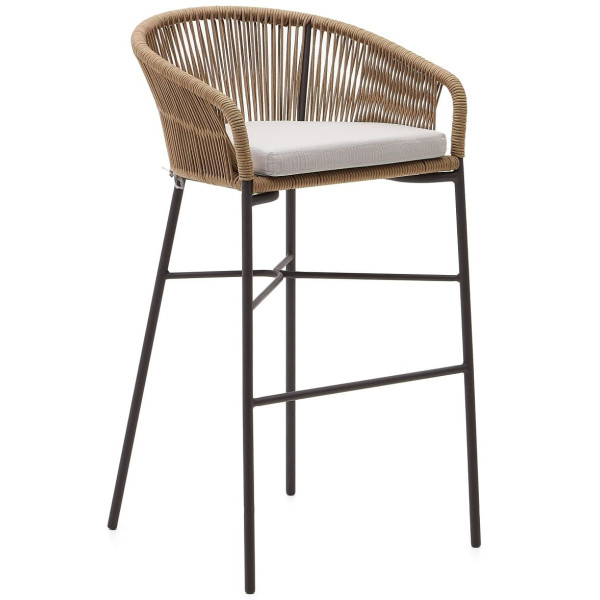 Барний стілець La Forma Yanet CC6835J12 Бежевий-0