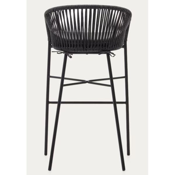 Барний стілець La Forma Yanet CC6834J01 Чорний-5
